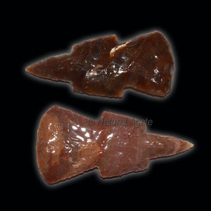 Fancy Jasper 4 Pointed Polished Arrowheads-Handmade Crystal Stones From Gujarat - Product Image 2