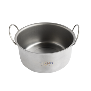 TiANN - Olla Redonda Pequeña de Titanio Puro Multifuncional y Reutilizable Ecológica para Acampar, 1.8 L - Product Image 1