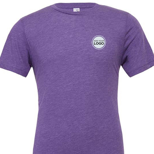 Camisetas Tri-Blend para Gimnasio al por Mayor |   Camisetas de Running Personalizadas con Serigrafía para Hombre - Product Image 1
