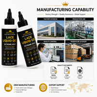 Fabricante de Gel Líquido para Pelucas de Marca Privada con Fórmula Impermeable de Fijación Extrema para Marcas de Pelucas