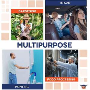 Protège-chaussures jetables transparents et imperméables en polyéthylène, grande taille, pour intérieur et extérieur, lot de 50 couvre-chaussures en plastique - Product Image 4