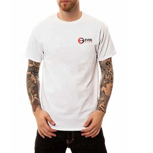 ขายส่งที่กำหนดเองผู้ชายธรรมดาแฟชั่นรอบคอเสื้อยืดที่มีการพิมพ์โลโก้ - Product Image 1