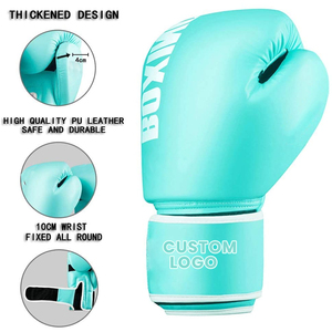 Gants de boxe en PU, gants d'entraînement et de sparring, gants de kickboxing MMA pour hommes et femmes - Product Image 5
