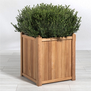Wholesale Outdoor Square <b>Wooden</b> Plant Pots Heavy Duty <b>Garden</b> Wood <b>Planter</b> Box Rustic Large Flower Box Decorative <b>Garden</b> <b>Planters</b> - Product Image 6