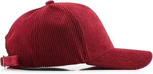 Gorra de Pana de Perfil Bajo, Color Sólido, Ajustable, para Hombre y Mujer - Product Image 6