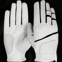 Gants de golf en peau de mouton avec logo personnalisé, unisexes, antidérapants, respirants, en cuir véritable de qualité supérieure, fabricant OEM ODM, sport