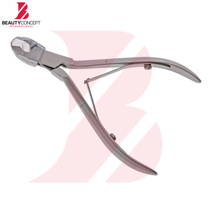 Stainless Steel 5 Pieces Podiatry Chiropody Pedicure Foot <b>Nail</b> Care Kit Ingrown Tools Set Podiatrist Instruments - Product Image 6