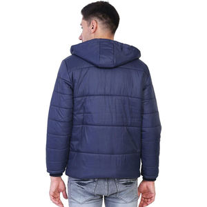 Nouvelle veste bomber en toile respirante, design tendance, décontractée pour l'hiver, haute qualité, prix de gros imbattable, logo frontal pour hommes - Product Image 2