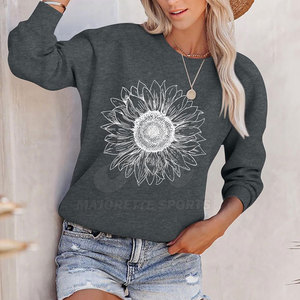 Sudaderas de algodón suave premium para mujer, corte ajustado, estilo casual para uso diario, ropa de calle, sudadera para adultos. - Product Image 4