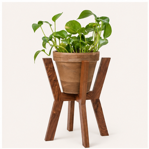 Wholesale Solid Wood Modern Plant Stand Eco-Friendly Indoor Flower <b>Pot</b> <b>Holder</b> for Living Room and Office - Product Image 1