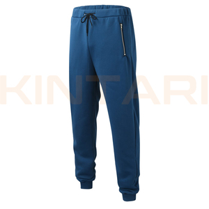 Ensemble de survêtement streetwear décontracté respirant pour l'automne, avec logo personnalisé, en coton uni, design 2-en-1 léger avec fermeture éclair - Product Image 3
