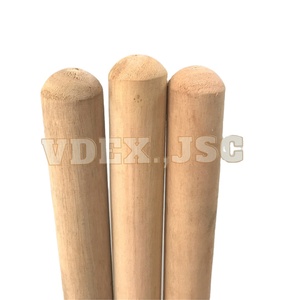 Materia prima, madera de eucalipto, palo de escoba de madera natural, mango de fregona, limpieza del hogar, proveedor de Vietnam - Product Image 4