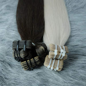 Commande en gros de qualité supérieure à cuticules alignées en couleur #10.1 Extensions de cheveux humains vietnamiens Remy ondulés lisses et soyeux - Product Image 6