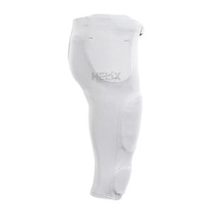 Pantalones de Entrenamiento de Fútbol Blancos Deportivos de Alto Rendimiento con Bolsillos de Protección Integrados y Personalización de Marca - Product Image 3