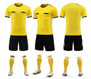 Unisex Professional Soccer Uniform Set Athletic Football Jersey Shorts 100% Polyester High Performance - Product Image 1
