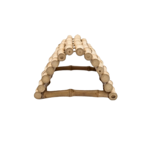 Natural Bamboo Liana Wood Multi Step Bird Perch <b>Ladder</b> Cage Mount Standing Platform <b>Small</b> Medium Birds Wholesale Dekor Asia - Product Image 2