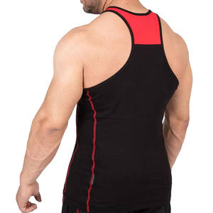 Débardeur de musculation pour hommes, vêtements de fitness, couleur unie, taille personnalisée, respirant, tricoté, décontracté, vente en gros - Product Image 2