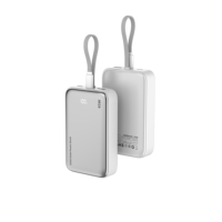 Eingebautes Typ-C-Kabel Halbfeste Powerbank 20000mAh CCC Laminierte Batterie Hohe Kapazität Tragbar 45W Schnellladung 2