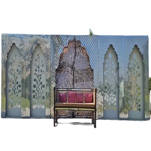 <b>Wedding</b> Stage Mirror <b>Frame</b> Elegant Decorations for Your Special Day - Product Image 1