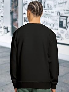 Suéter Cuello Redondo Suave y Cálido para Invierno, Sudadera Casual y Elegante de Manga Larga para Hombre - Product Image 3