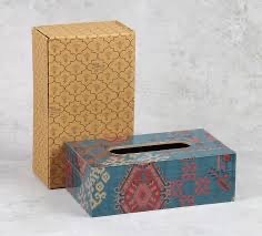 ILAHI's Marbled MDF Printed Rectangular <b>Baking</b> Paint Multifunctional Handmade Kitchen Tabletop Non-folding Storage Holder <b>Rack</b> - Product Image 2