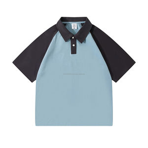 Polo de Hombre Moderno, 240G, 100% Algodón, Estilo Universitario, Antibacteriano, Cuello Camisero, Manga Corta, Color Sólido - Product Image 6