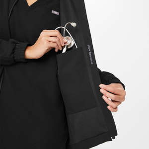 ชุดยูนิฟอร์มพยาบาลกันยับพร้อมปักโลโก้ตามสั่งสำหรับผู้หญิง ขายดี ชุดสครับสำหรับแพทย์และพยาบาล ขายส่งสำหรับโรงพยาบาล - Product Image 4