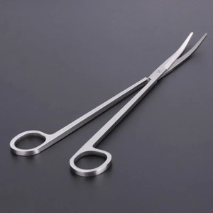 Ciseaux et pinces pour aquarium, outils de nettoyage pour plantes d'aquarium, ciseaux à vagues, outils de nettoyage en acier inoxydable, support de rangement, accessoires pour aquarium - Product Image 3