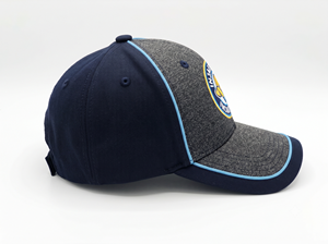 Gorras de Béisbol Deportivas Personalizadas Melange de 6 Paneles con Logotipo Bordado, Ribete y Velcro, Fabricante OEM ODM Injae Vina - Product Image 2
