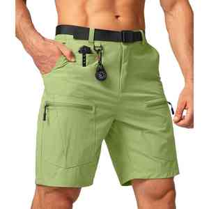Shorts de randonnée légers pour hommes, en polyester, tactiques, cargo, vente en gros, prix d'usine, shorts pour hommes - Product Image 1