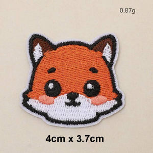 Wholesale Custom Varsity Lady Embroidery Patch Personalized Woven <b>Badge</b> for Garments Bags and Fashion Wear - Product Image 6