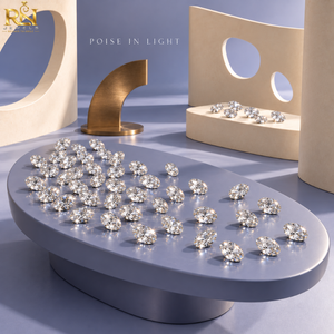 Diamant ovale de 4,50 carats cultivé en laboratoire, couleur DEF, CVD HPHT |   Pierres précieuses non certifiées, calibrées, à facettes équilibrées et dimensionnées - Product Image 2