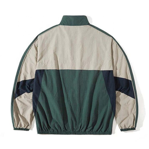 Branded <b>Men</b> <b>Rain</b> Windproof <b>Jackets</b> Street Wear Vintage Polyester Zip Up Over Sized Windbreaker <b>Jacket</b> Waterproof Hiking <b>Jacket</b> - Product Image 2