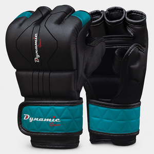 High Quality Custom MA Gloves Wrist Support PU Material Muay Thai Fight Grappling Training 4oz Hook Loop Closure Breathable - Product Image 1