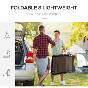 Sdraio Portatile Reclinabile con Schienale Regolabile, Lettino Pieghevole da Campeggio con Cuscino Rimovibile per Prendere il Sole - Product Image 4