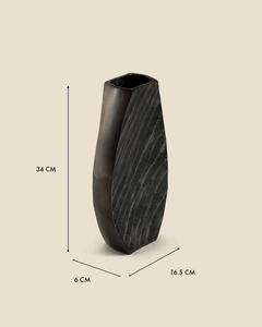 Jarrón de Flores de Aluminio Hecho a Mano, Duradero y Elegante, con Superficie Texturizada, para Decoración de Mesa en Oficinas, Hogares, Cafeterías y Hoteles - Product Image 2