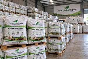 Estiércol de Vaca Orgánico en Polvo, Residuos Agrícolas Secos, Acondicionador de Suelo para Agricultura y Horticultura, 12 Meses de Vida Útil, Hecho en Gujarat - Product Image 2
