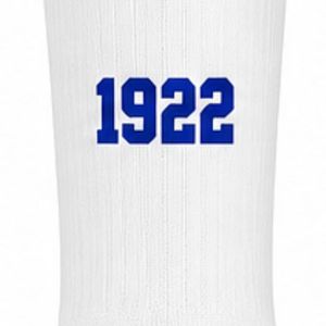 <b>Ladies</b> Crew <b>Socks</b> with Embroidered Greek Letter Design Breathable Soft Comfortable Cotton Blend Athletic <b>Socks</b> for Casual Daily - Product Image 3