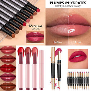 <b>Cream</b> Lipstick Private Label Mineral Velvet <b>Lip</b> Color High Pigment Moisturizing Long Lasting Matte Finish Makeup - Product Image 1
