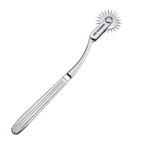 Chrome-plated <b>Pinwheel</b> With Precision-machined Rotating Spur Stainless Steel Handle <b>Wartenberg</b> <b>Pinwheel</b> - Product Image 6