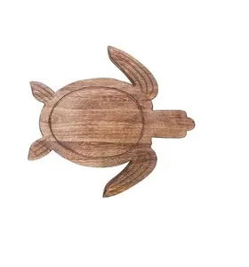 Eco-Friendly <b>Wooden</b> Chopping Board Custom Sizes for <b>Slicing</b> Fruits Vegetables Bread and Meat in Kitchen Preparation - Product Image 1