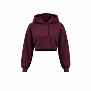 Survêtement d'hiver sur mesure, taille plus, uni, pour femmes, avec service OEM, écologique, réversible, 100% coton - Product Image 1