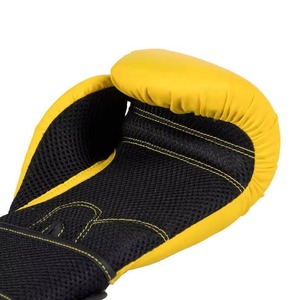 Guantes de Boxeo Profesionales Personalizados de Cuero Genuino PU 8oz 10oz 12oz 14oz 16oz Logotipo OEM Venta al por Mayor MOQ Bajo - Product Image 5