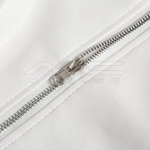 Refined <b>Men</b> Outerwear Genuine Leather <b>Jacket</b> Long Sleeve Front Zip Casual <b>Smart</b> Winter Clothing - Product Image 3