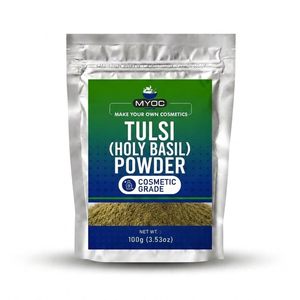 ผงโหระพาแท้ Myoc Tulsi วัตถุดิบเครื่องสำอางสำหรับทำเครื่องสำอาง DIY (ปริมาณมาก) - Product Image 1