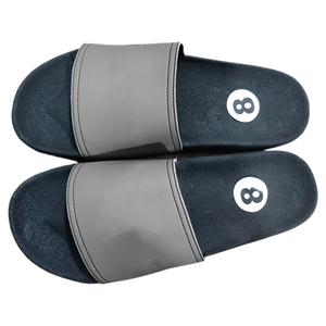 Custom Embroidered Fashion <b>Indoor</b> <b>Slippers</b> Slip PVC Slides Open Toe Soft Breathable Insole Anti-Slip Winter - Product Image 2