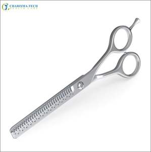 Kit de ciseaux de barbier Dragon Handle, revêtement noir, ciseaux à effiler pour salon de coiffure, ensemble de 2 pièces pour la coiffure - Product Image 3