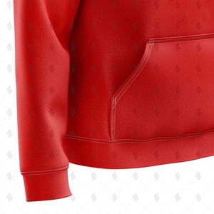Sudadera con Capucha Extra Grande para Hombre, de Invierno, Tejido de Algodón Premium, Impresión Serigráfica, Tinte Liso, Transpirable, Anti-Pilling, con Bolsillo - Product Image 6