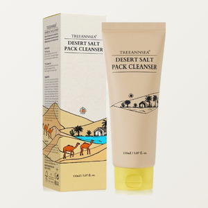 Limpiador facial coreano K-Beauty Tree C Desert Salt Pack Cleanser 150ml Hecho en Corea Unisex cuidado de la piel facial bajo MOG - Product Image 5