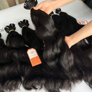 Precio barato Paquetes de cabello humano vietnamita crudo Extensiones de cabello ondulado natural de longitud completa de alta calidad - Product Image 2